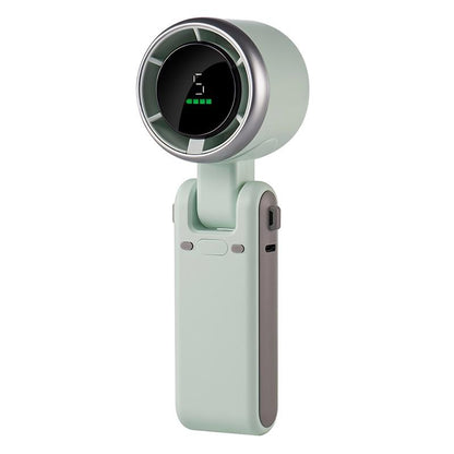 Portable Handheld High Speed Fan, 5-Speed Airflow Wind Speed Fan, Foldable & Hanging Neck Fan Suitablefor Family, Travel, and School, Best Friend Gifts